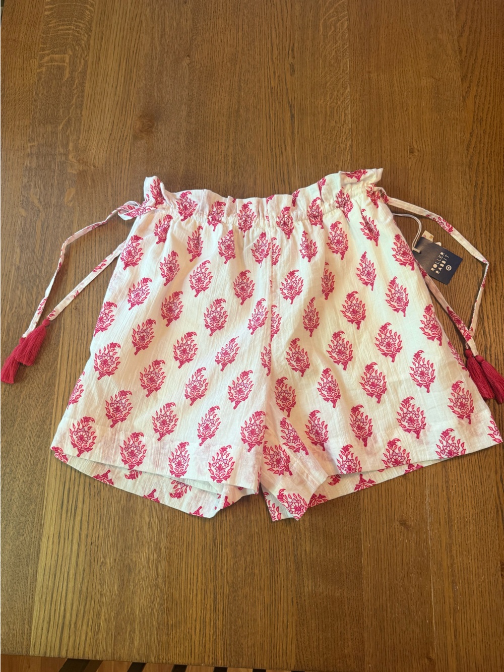 NWT Roller Rabbit x Target Women's Bouquet Side-Tie Beach Pull-On Shorts XS - Picture 12 of 12